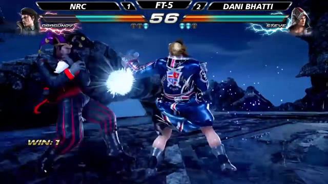 [FT5] NRC (Dragunov) VS Dani (Steve) Tekken 7 Pakistan смотреть онлайн