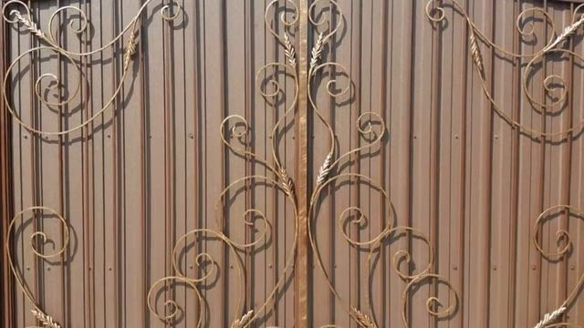 Установка ВОРОТ из металлопрофиля с Забором в Херсоне смотреть онлайн