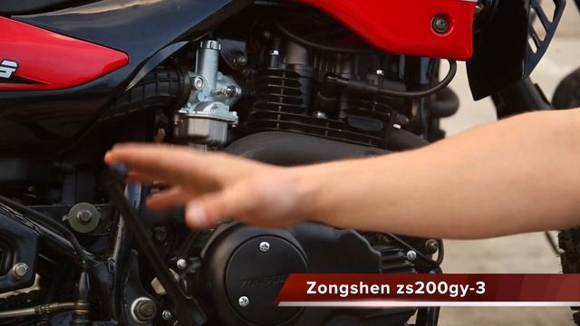 Обзор мотоцикла Zongshen ZS200GY-3 смотреть онлайн