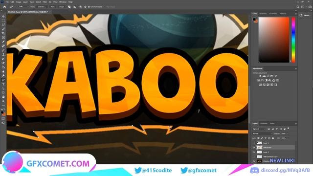 KABOOM! ROBLOX Logo Speedart | GFX COMET смотреть онлайн