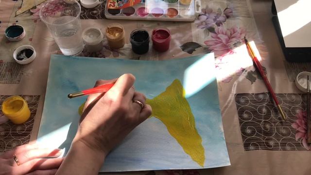 Рисуем аквариум и рыбку смотреть онлайн