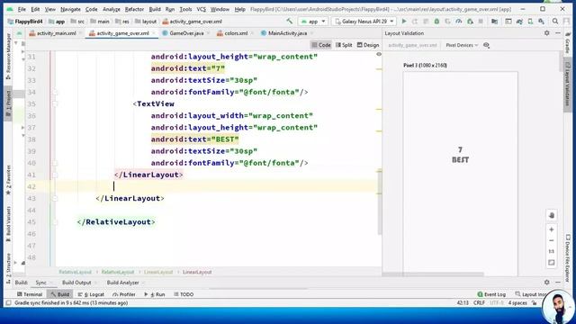 Create a flappy bird clone in android studio using java. Part 2 смотреть онлайн