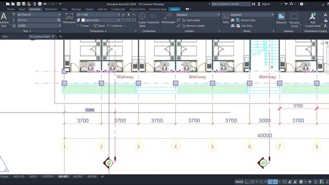 Autodesk AutoCAD 2020 ວິທີໜາຍຂະໜາດໃນ laout смотреть онлайн