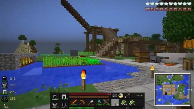 Minecraft - The Lost World #5 - Зачаровальня и лесоруб смотреть онлайн