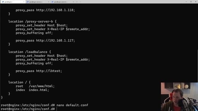 How to setup NGINX Reverse Proxy as load balancer with traffic splitting and health check смотреть онлайн