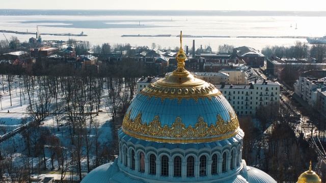 Кронштадт. Морской собор святителя Николая Чудотворца. смотреть онлайн