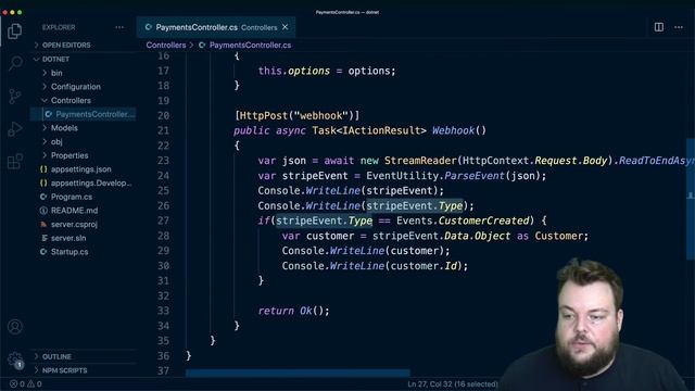 Webhook helpers in Stripe.net смотреть онлайн
