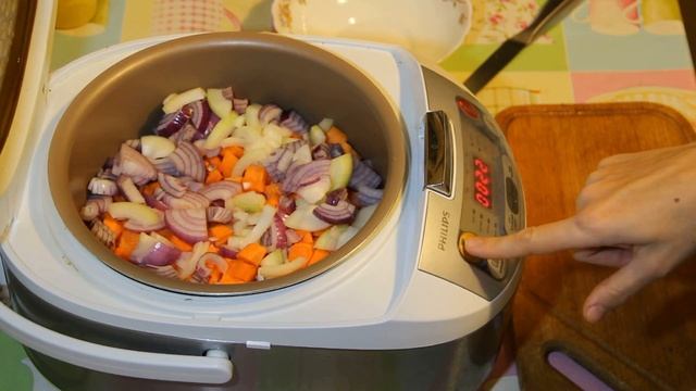 Мясо с яблоками и овощами смотреть онлайн