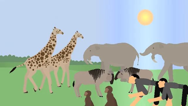 Cenozoic African Animals 2 - Stick Nodes Pro смотреть онлайн