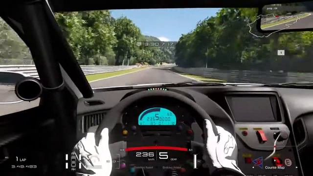 Gran Turismo Sport Beta - Hyundai Genesis Gr.3 - Nurburgring Nordschleife [Cockpit View] смотреть онлайн