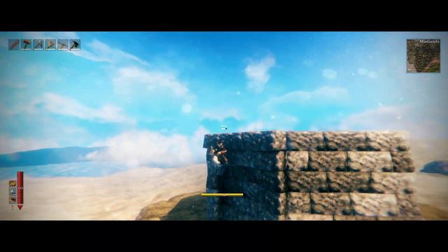 Valheim - Plains Small Castle // Barracks // Stone tutorial смотреть онлайн