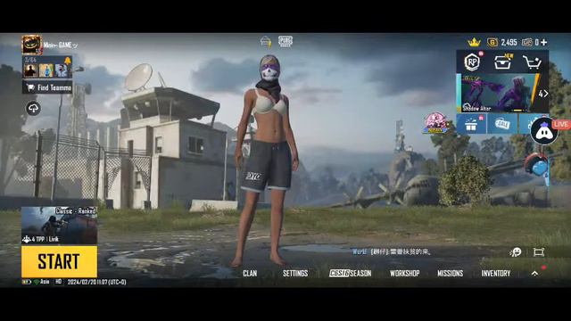 PUBG MOBILE LIVE STREAM ON YOUTUBE MINI GAME YT ❤️ смотреть онлайн