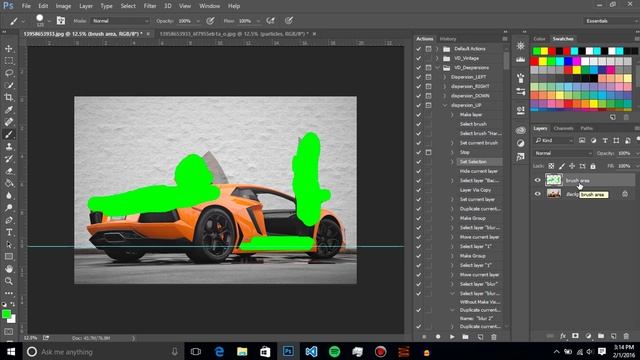 Photoshop Dispersion Action (Free download) смотреть онлайн