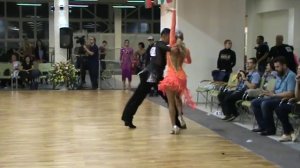 WDSF Open Осенние ритмы 2016 1/2 Самба Ilya Ivanov - Anna Kvashninova