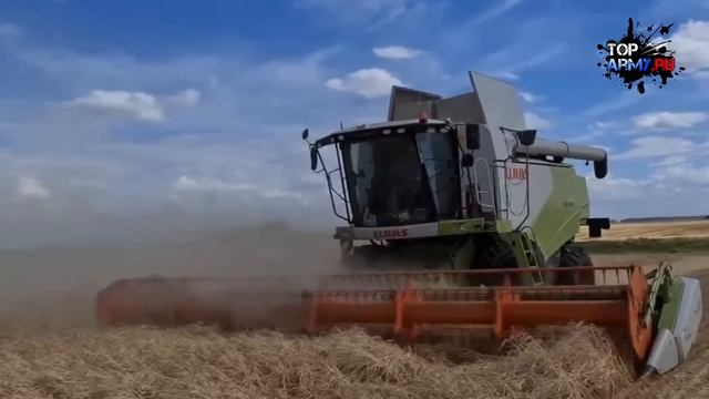 Российские комбайны забирают мировой РЫНОК. смотреть онлайн