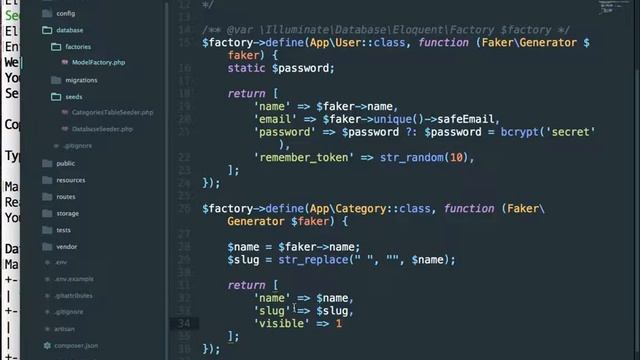 Laravel Tutorial - Basics of Seeding 2 смотреть онлайн
