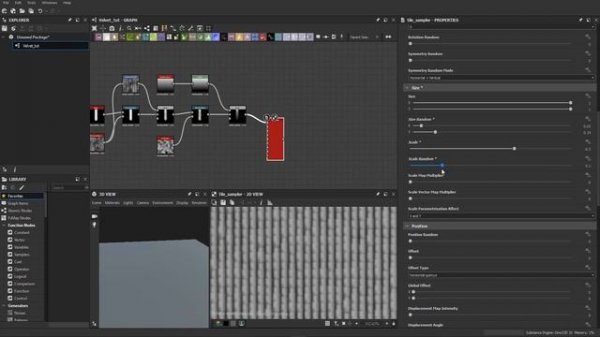 Creating Velvet Texture in Substance Designer, Cinema 4D and Octane Render