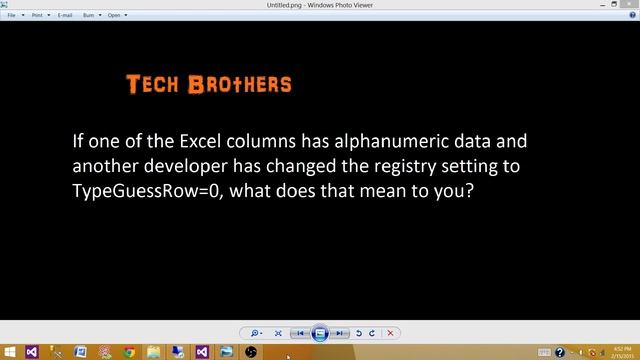 Why do we set Registry entry TypeGuessRows=0 for Excel Source - SSIS Interview Question смотреть онлайн