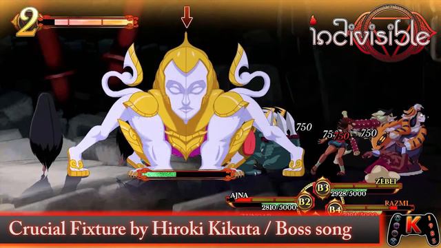 Indivisible Prototype - Crucial Fixture by Hiroki Kikuta / Final Boss theme смотреть онлайн