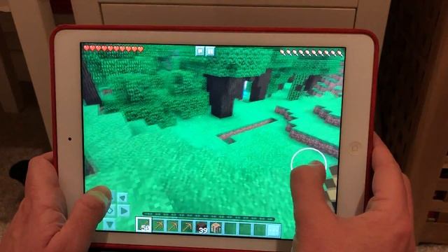 Minecraft Pocket Edition on iPad & iPhone basic getting started walkthrough in survival mode смотреть онлайн