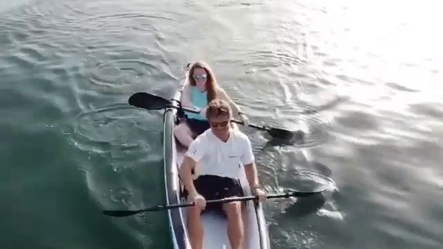 Fatstick Inflatable 2 Person Drop Stitch Kayak In Action смотреть онлайн