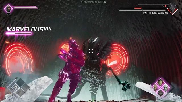 Guardians of the Galaxy Defeat Dweller in Darkness Cut Off Final Tentacle смотреть онлайн