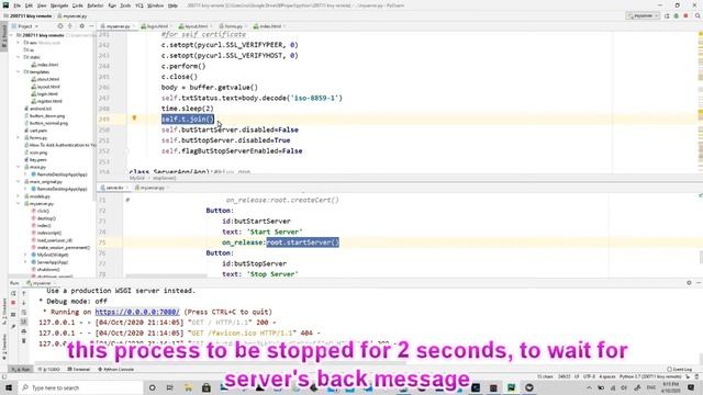 Remote Desktop with Python 04 - running Flask under Kivy GUI смотреть онлайн