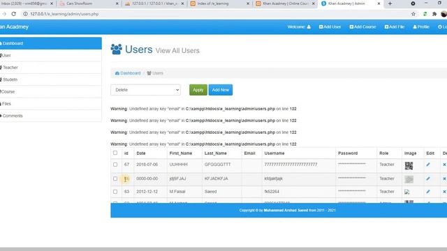 E Learning My First Project in php смотреть онлайн
