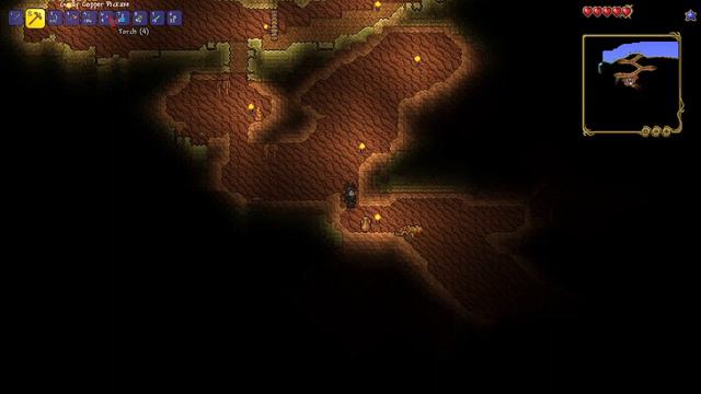 Terraria Solo Hardcore S2 Ep 3 (Discovering Caves and Dungeons) смотреть онлайн