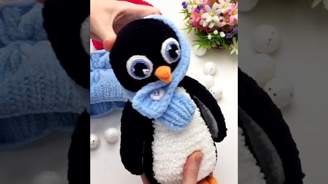 Мастер класс плюшевый пингвинёнок амигуруми крючком смотреть онлайн