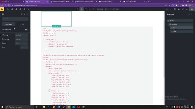 Use this template to create Chart on Bricks Builder * Wordpress смотреть онлайн