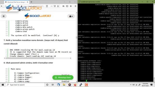 How to Install Zimbra 9 Zextras Version On CentOS 8 смотреть онлайн