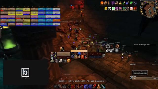 World #1 DPS (Fury Warrior) Blackwing Lair in Classic WoW смотреть онлайн