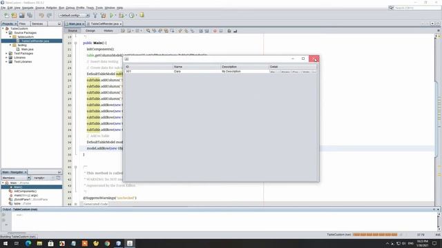 Java Programming - Custom Table смотреть онлайн