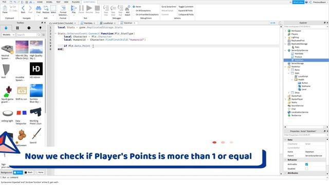 Roblox Studio : How to make Stats & Upgrading (Part 4) смотреть онлайн