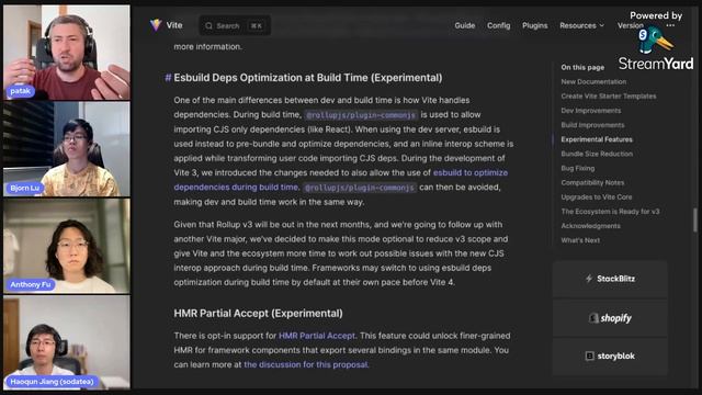 Vite 3 Announcement with the Team смотреть онлайн
