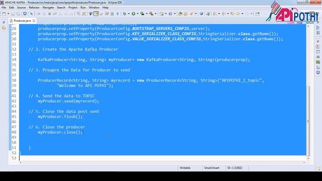 11. Create the KAFKA PRODUCER in JAVA | Apache Kafka Hands-on Tutorial |Kafka Tutorial for Beginner смотреть онлайн