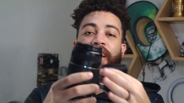 Usando LENTES da CANON em outras CÂMERAS! - Adaptador NX (Samsung NX) смотреть онлайн