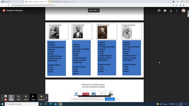 European Rivalry and Long Term Causes WWI Game смотреть онлайн