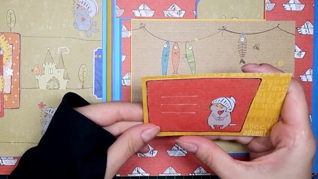 Скрапбукинг | Поп-ап альбом | Фотоальбом своими руками |10 смотреть онлайн