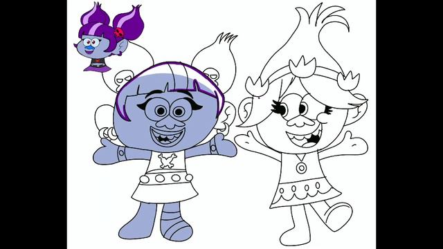 MINI-SPEEDPAINT: TROLLSTOPIA | Tiffany’s Trolls Videos смотреть онлайн
