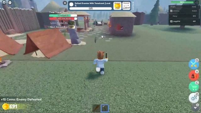 I went from prehistoric era to modern times in Time Travel Tycoon смотреть онлайн