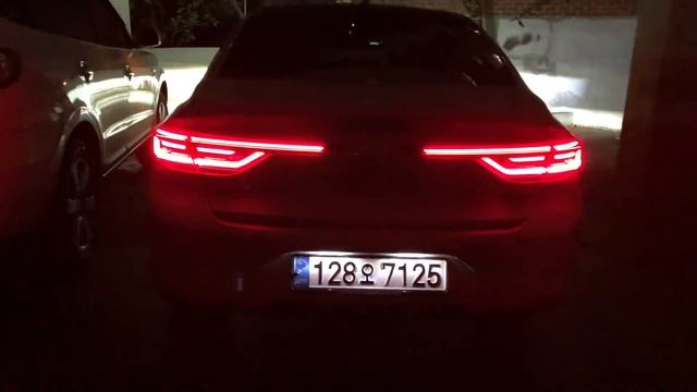 르노삼성 SM6 Full LED 리어 콤비네이션램프 (크롬 가니쉬 포함), 다이나믹 턴 시그널 (후방) ? смотреть онлайн