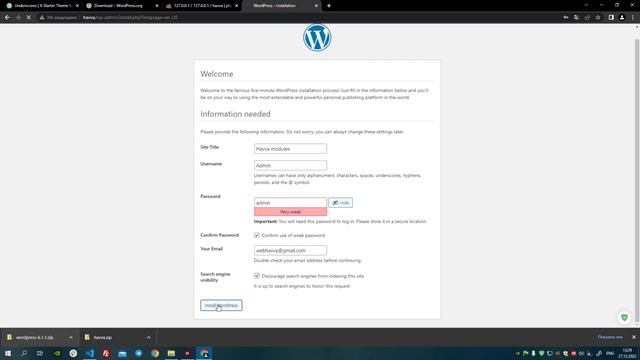 WordPress+ACF Встановлення вордпресу, редактора коду та віддаленого сервера смотреть онлайн