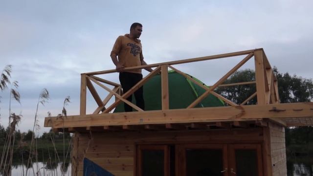 НОЧЬ НА ВОДЕ - ПЛАВАЮЩИЙ ДОМ - 6 ч - 24 часа в доме на воде смотреть онлайн