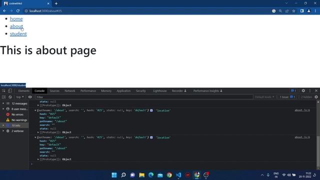 useLocation Hooks in React JS смотреть онлайн