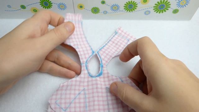 Как сшить ПЛАТЬЕ без рукавов для куклы своими руками смотреть онлайн