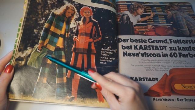 Листаем журнал Burda Moden 10/1971/Модели одежды на осенне-зимний сезон смотреть онлайн