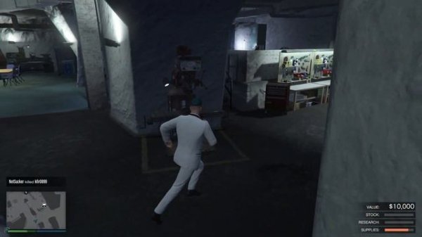 GTA V Online (Bunker exit guide) : How to get out of the Bunker, how to exit the bunker in gta v