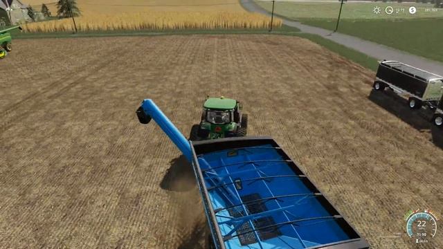 LONE OAK 19 | First Corn Harvest! | Farming Simulator 19 смотреть онлайн